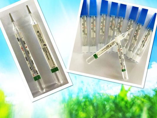 맞춤형 지원 CE 승인 수은 없는 유리 임상 구강 겨드랑이 의료 열 온도 측정기 아기 및 성인용