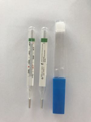 맞춤형 지원 아기/성인 유리 수은 없는 온도 측정기 섭씨 파렌히트